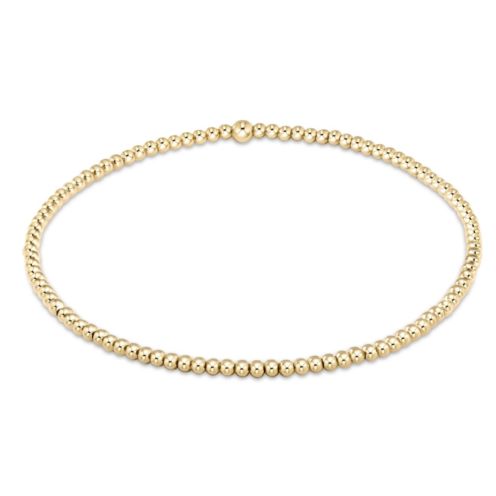 Enewton Gold Beaded Bracelet